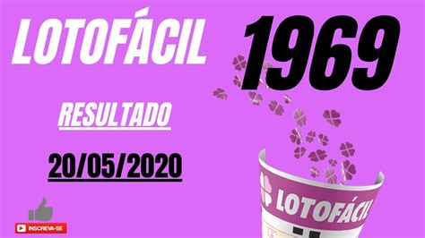 resultado lotofácil 1969